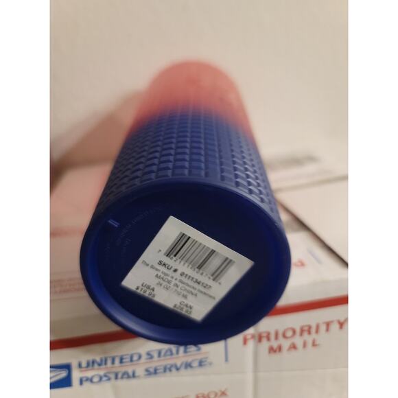 Starbucks 2022 Watermelon Ombré Grid Tumbler - Picture 7 of 7